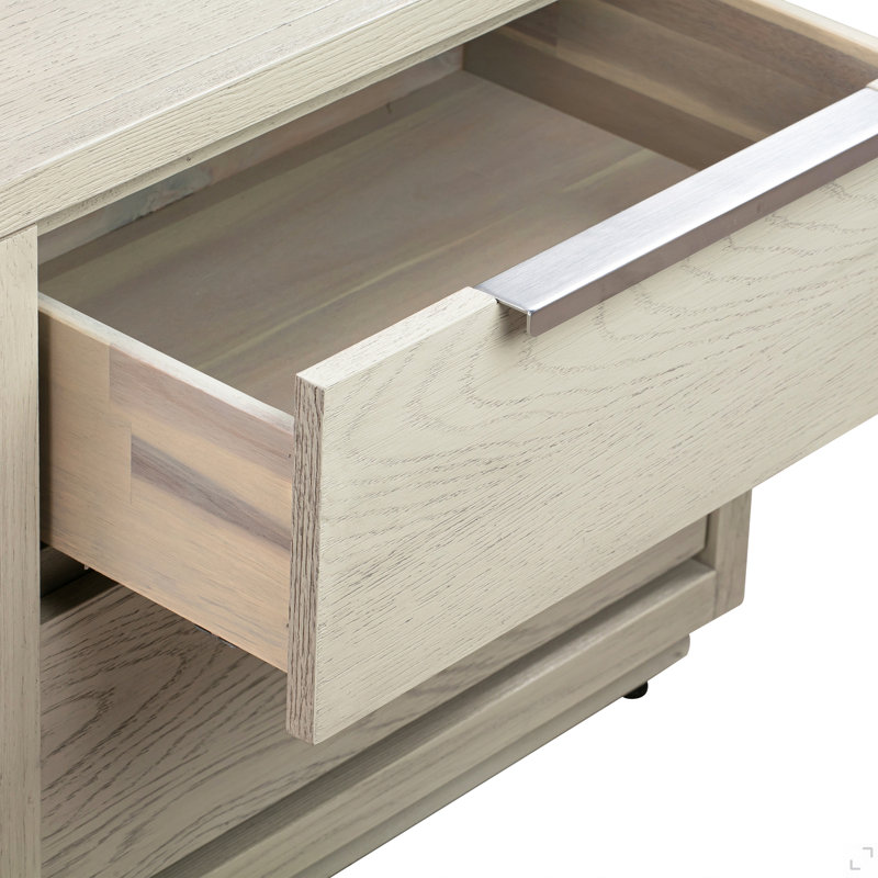 2 Drawer Accent Nightstand