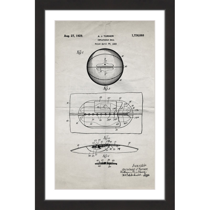 « basket 1925 old paper » par steve king, reproduction d’art encadrée, H 24 po x l 16 po x P 1,5 po