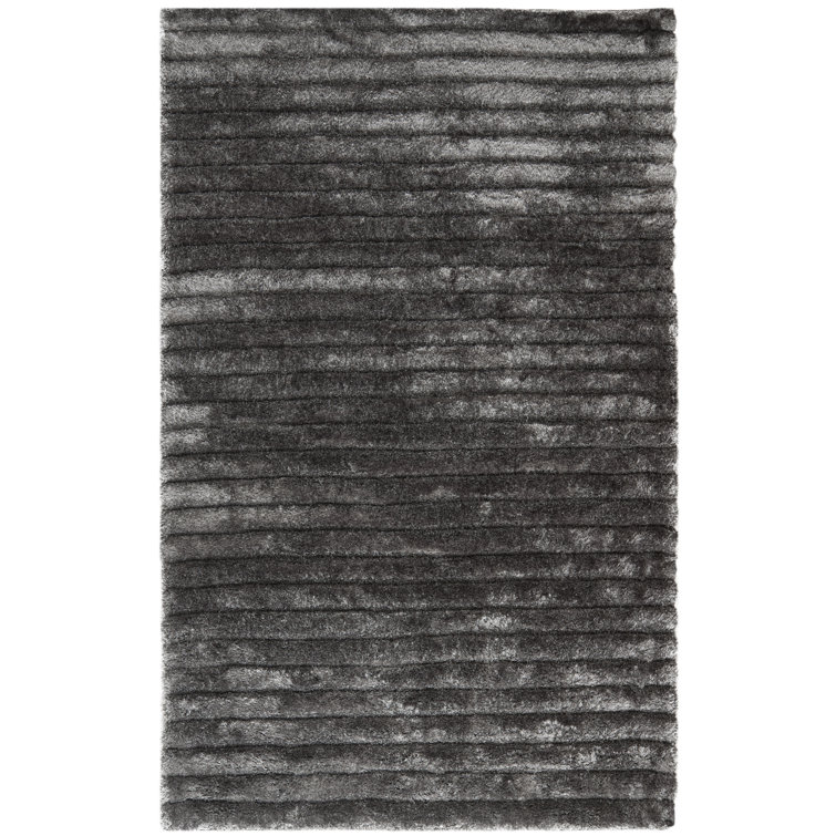 Blanch Hand-Tufted Black/Gray Area Rug