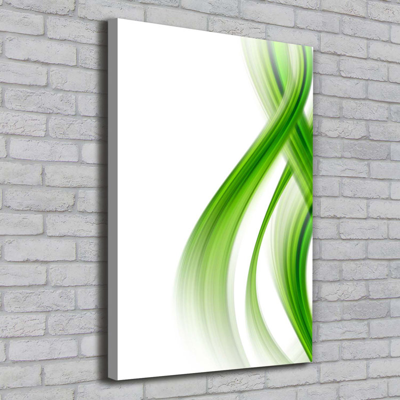 Wave Abstraction - Wrapped Canvas Print