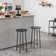 Pyatt Counter Stool with Metal Frame
