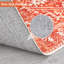 Rectangle Floral Washable Area Rug-1127645138-1127645139