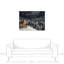 «Lit Tree Winter Landscape» sur toile