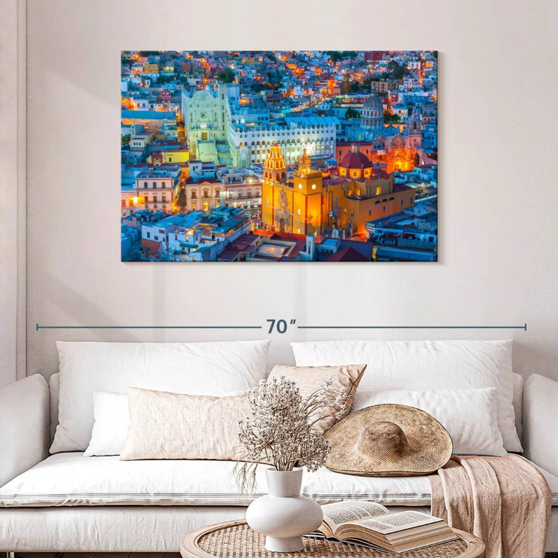 Guanajuato illuminé Kavia, H 30 po x l 45 po