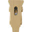 Support en bois / corbeau H 6 po x l 3 po x P 1,75 po-91262693