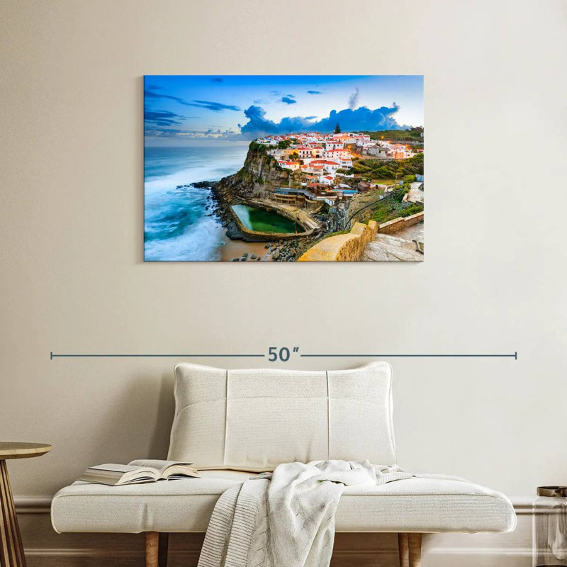 Nicci Azenhas Do Mar Seascape, 24" H x 36" W