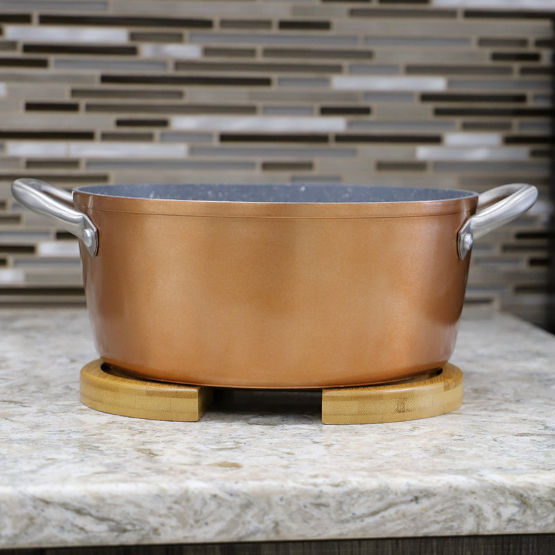Bamboo Round 1 Piece Trivet