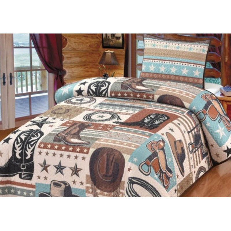 Ensemble de courtepointe Western Charm