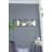 47.2"Metal Beaded Black Wall Mirror