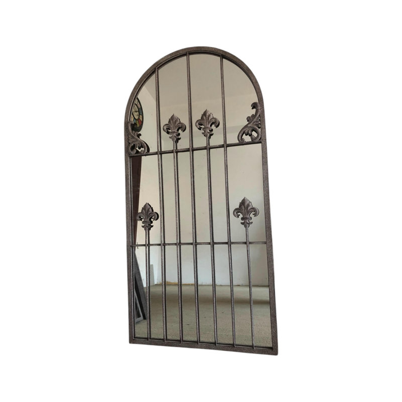 Stoneham Metal Arch Mirror