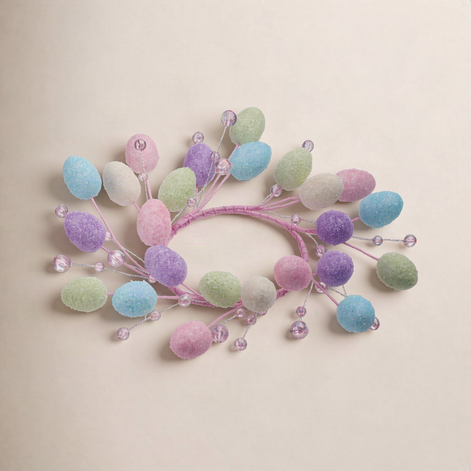 Fletcher Mini Egg Candle Ring Holiday Accent