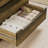 Cherea 43.7"W 6- Drawer Dresser  with concealed handles,storage cabinet-1934697817