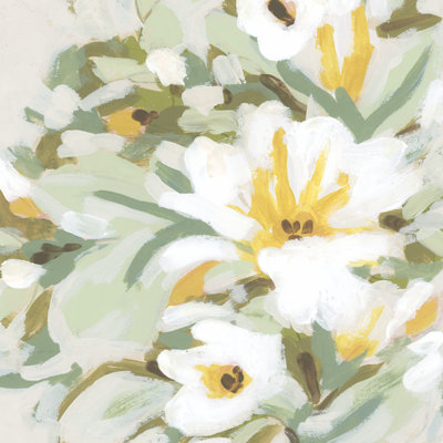 Sunshine Blooms IV by June Erica Vess - Wrapped Canvas Print