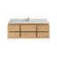Meuble-lavabo simple 60 po avec comptoir Cadge