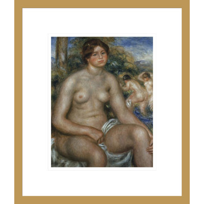 «Sived Nude» par Pierre-Auguste Renoir, impression giclée sur cadre