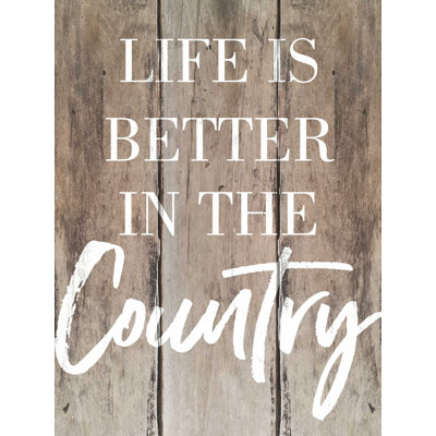 " Better Country Life "