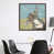 Toile avec cadre en bois brun classique n'est pas disponible
