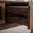 Solid oak tea table-110774208