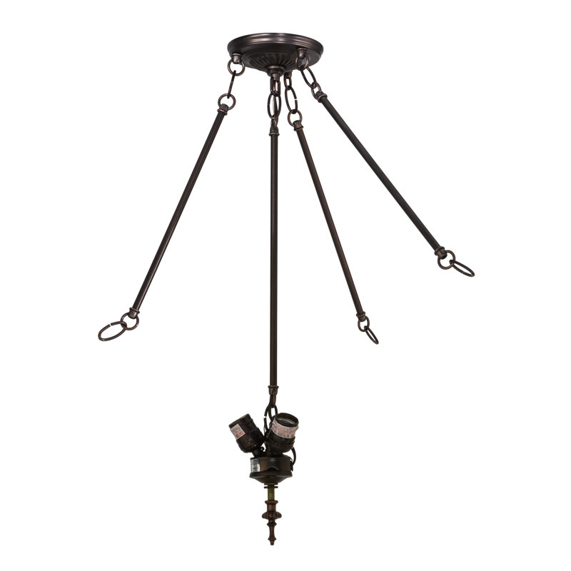 3 - Light Semi Flush Mount