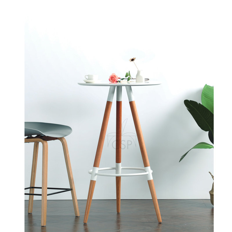 Leyva Extendable Round Dining Table, Black