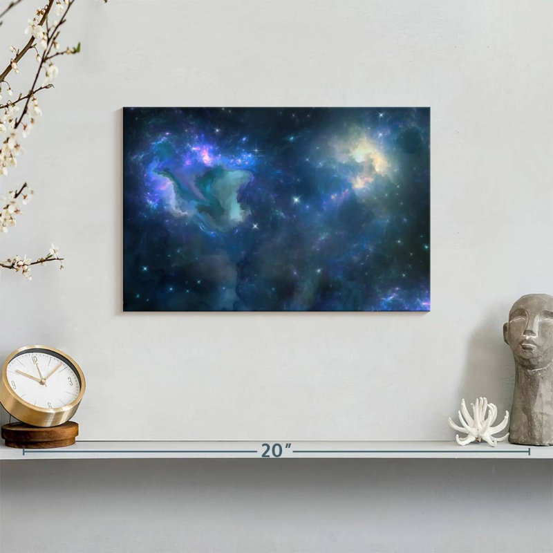 Oberle Space Nebula, 8" H x 12" W