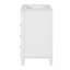 Meuble-lavabo de 24 pouces avec lavabo en céramique, rangement maximisé et design moderne et élégant pour les petites salles de bain