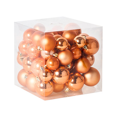 7cm Solid Colour Plastic / Acrylic Bauble