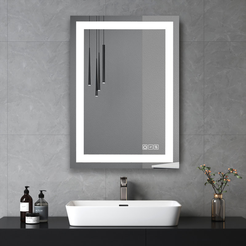 Miroir mural Haldeman, 31,5 po x 23,62 po