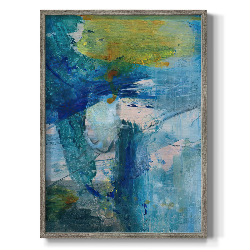 «Spring Winds III», reproduction encadrée - bois massif, H 21 po x l 17 po