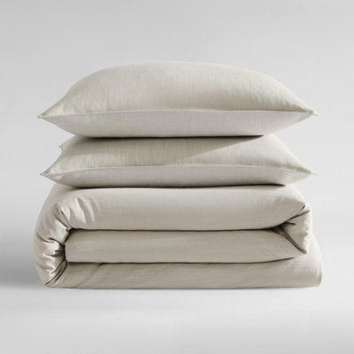 Calvin Klein Tencel Reversible Solid Duvet Cover Set