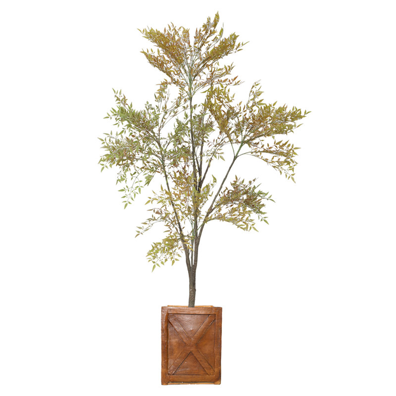 Arbre en bambou artificiel 79 po en pot