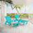 Haley Reclining Chaise Lounge with Patio Side Table (1 Chair and 1 Table)-1953734023