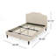 Grand lit plateforme tapissier Yulita-2044423534
