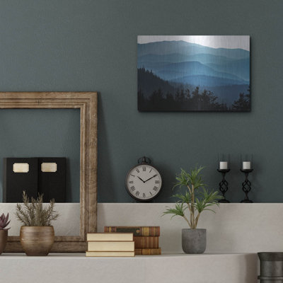 «The Smokies» par Rick Berk, art mural en métal