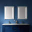 Miroir de salle de bain moderne et contemporaine sans cadre avec éclairage Monhegan-1751675657