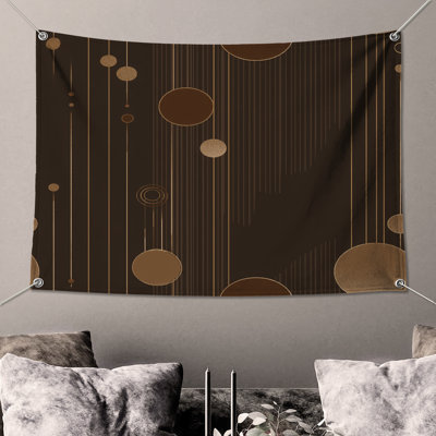 Circles Wall Tapestry -  Abstract Wall Decor