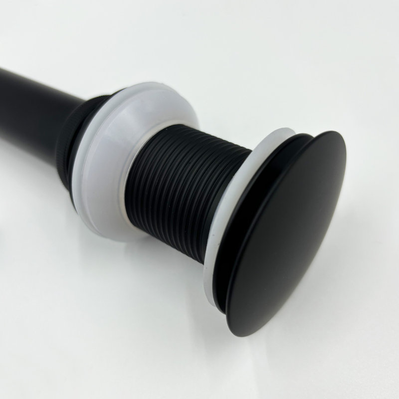 2 Pcs Bathroom Sink Drain Without Overflow, Vessel Sink Lavatory Vanity Pop Up Drain Stopper, 304 Stainless Steel