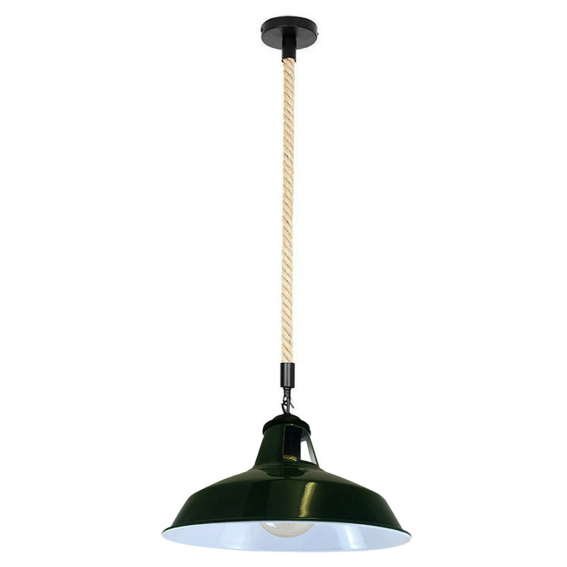 Cates 1 - Light Dome Pendant, Green