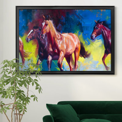 " Running Wild " Painting Print
