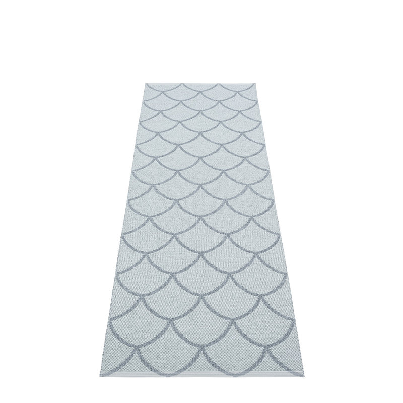Tapis Kotte, Tapis de couloir 2 pi 3 po x 7 pi 6 po, Vert/blanc