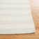 Waukena Hand Woven Flat Weave Wool/Cotton Striped Rug in Light Blue/Ivory