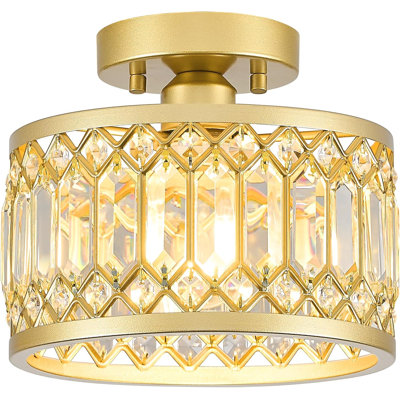 Plafonnier semi-encastré Modern Crystal
