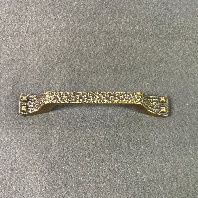 Poignée rustique 3 po, Laiton antique, 1 paquet