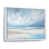 White Floater Framed