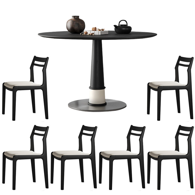 Table de salle à manger Retro, H 29,53 po x L 51,18 po x l 51,18 po