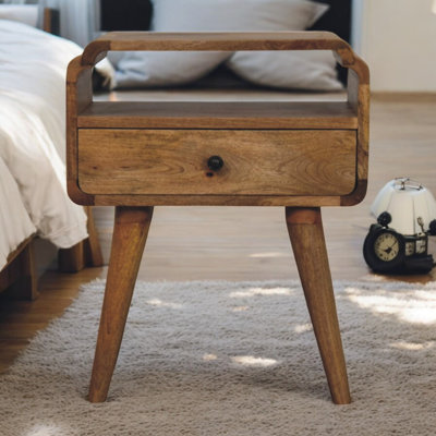 Table de chevet Newton Oak-ish