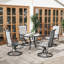 Ensemble de 4 fauteuils de salle à manger Avionce-101204921
