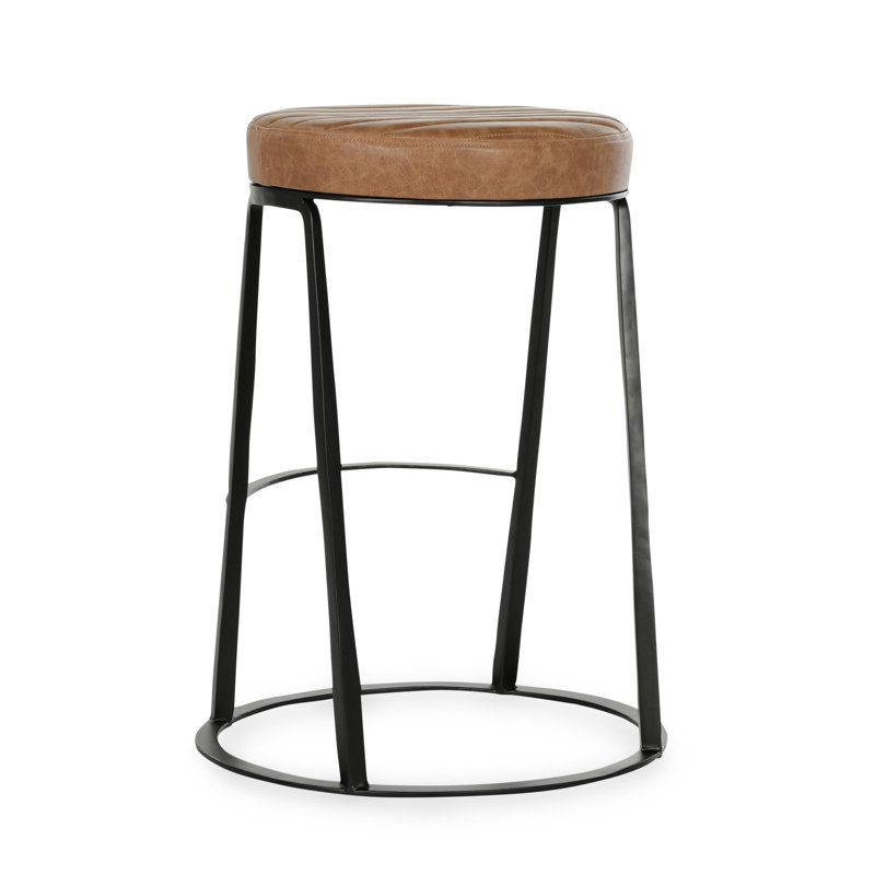 Sawyer Leather Counter Stool