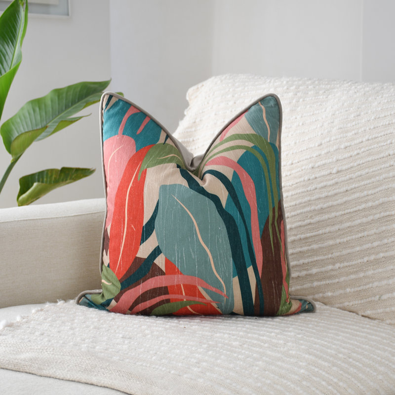 Housse de coussin Tropical