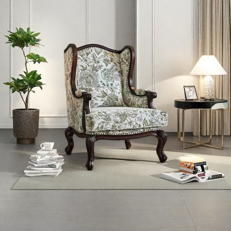 Light luxury Chenille jacquard lounge chair
